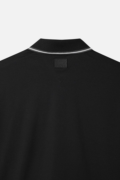 MEN KNITTED NECK COLLAR LONG SLEEVE