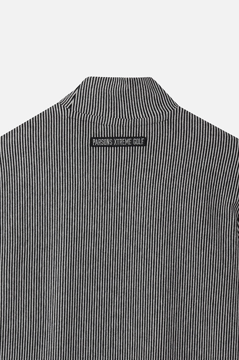 WOMEN STRIPE HIGH NECK LONG SLEEVE