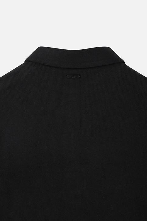 WOMEN TEXTURED LONG SLEEVE PKFPW211621 BLACK
