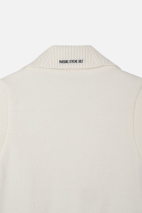 WOMEN WOVEN HYBRID KNIT VEST PKFPW421101 01,05 상품 이미지 6