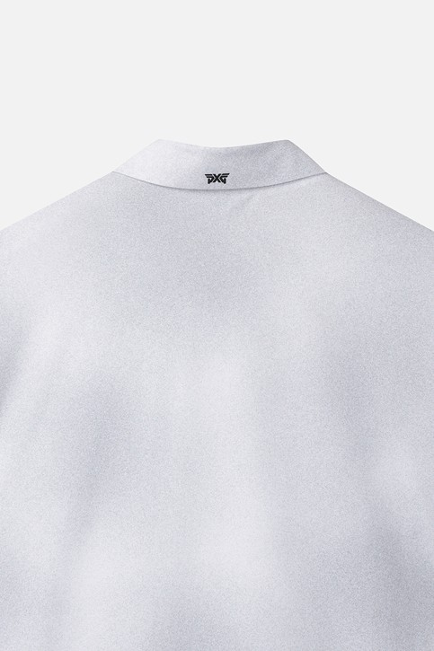 MEN GRADATION PATTERN COLLAR SHORT SLEEVE