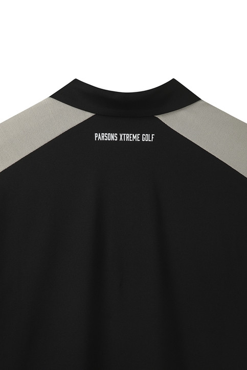 MEN KNIT-SLEEVE COLLAR SHORT SLEEVE