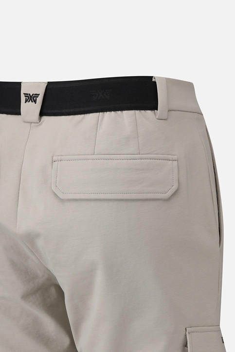 MEN SEMI-TAPERED FIT PANTS