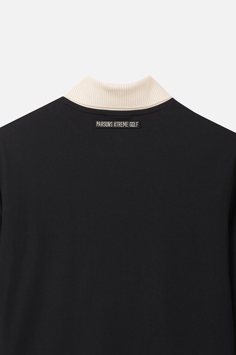 WOMEN LOGO POINT COLLARED LONG SLEEVE