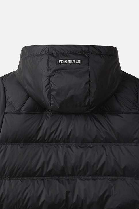 WOMEN SHORT-SLEEVE DOWN JACKET PKWCW631021 BLACK 상품 이미지 6