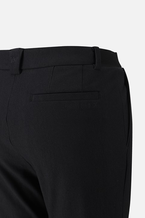 MEN BRUSHED TWO-TONE STANDARD FIT PANTS PKWPM511421 BLACK 상품 이미지 6