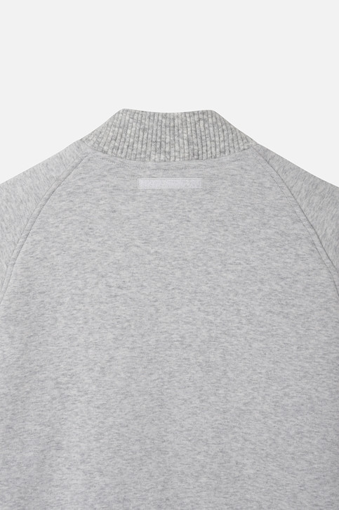 WOMEN KNIT MIX HIGH NECK LONG SLEEVE PKWPW111212 M/GREY 상품 이미지 6