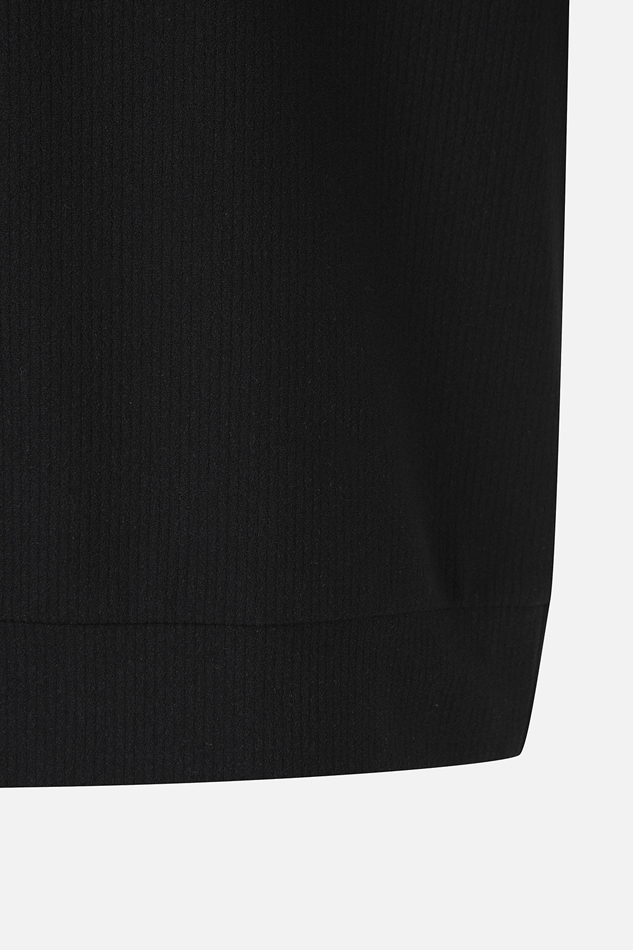 WT COLLAR HALF ZIP-UP LS T-SHIRT