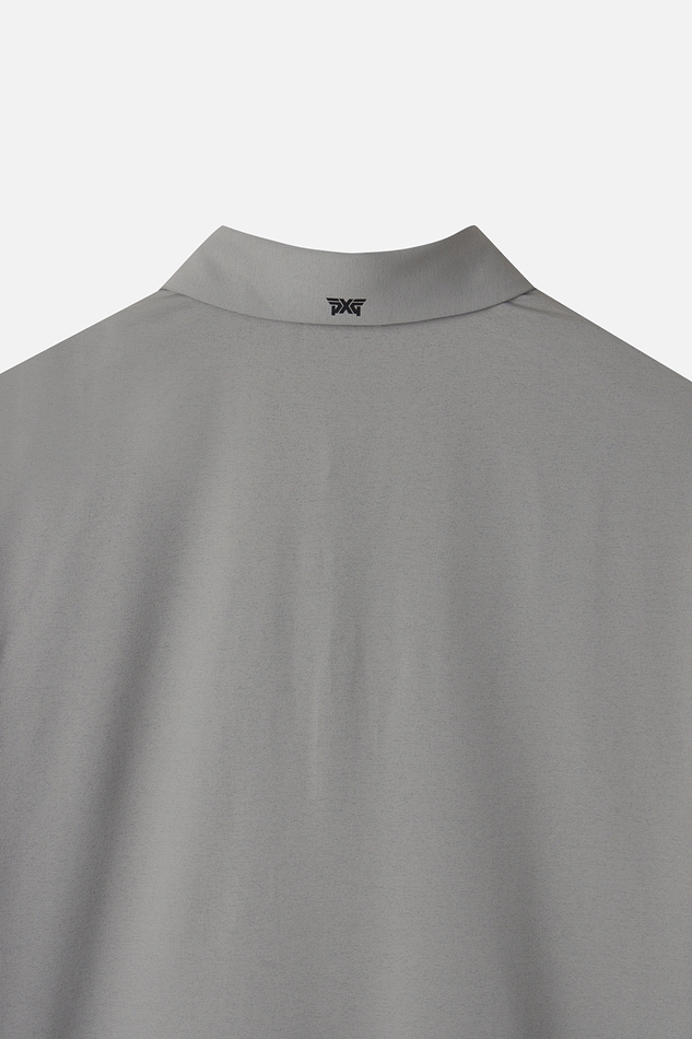 LINE POINT COLLAR SHORT-SLEEVE