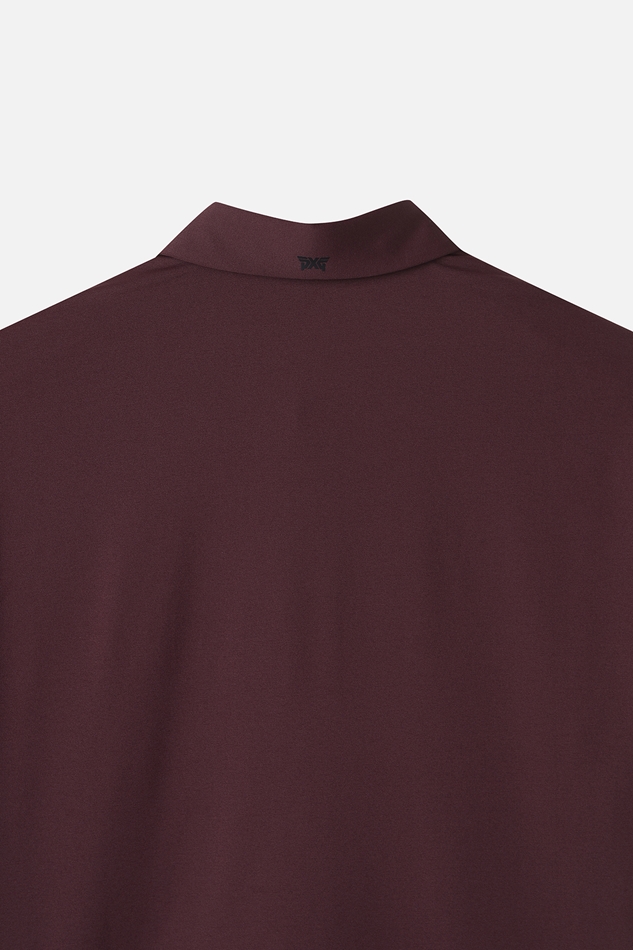LINE POINT COLLAR SHORT-SLEEVE
