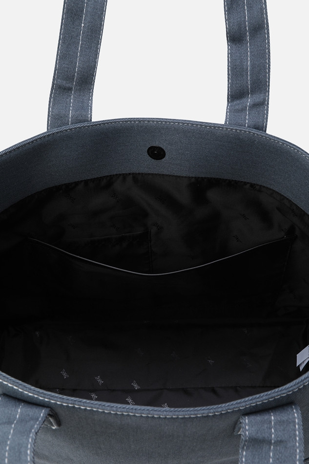 WASHED DENIM GIANT COMFY BAG