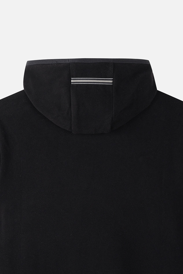 WOMEN WINTER MINI HOOD LONG-SLEEVE