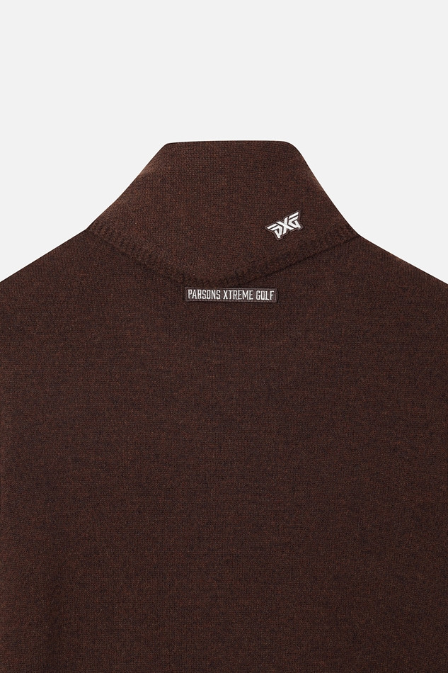 WOMEN CASHMERE SWEATER PKFCW410987 BROWN 상품 이미지 6