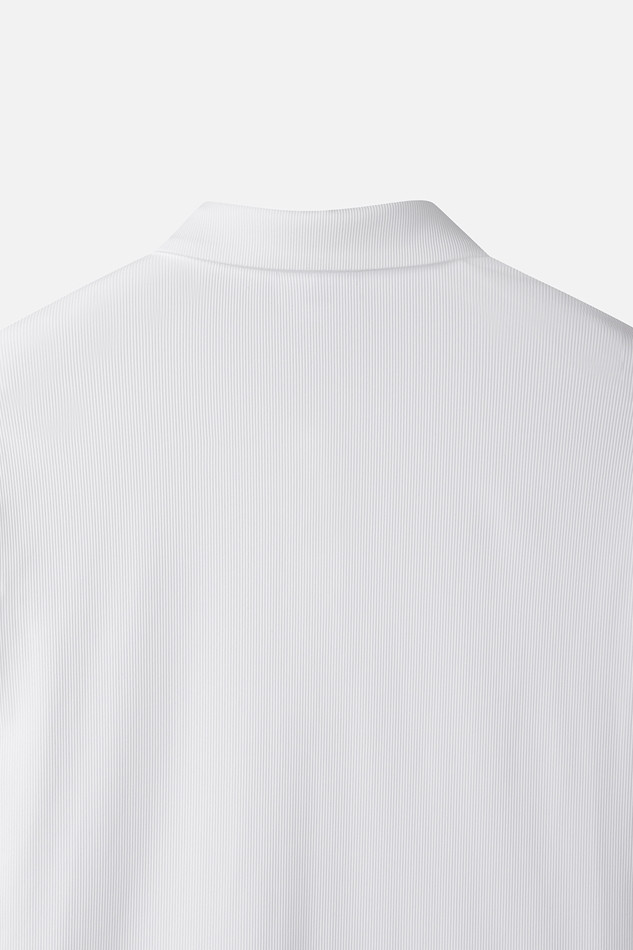 WOMEN BASIC COLLAR LONG SLEEVE