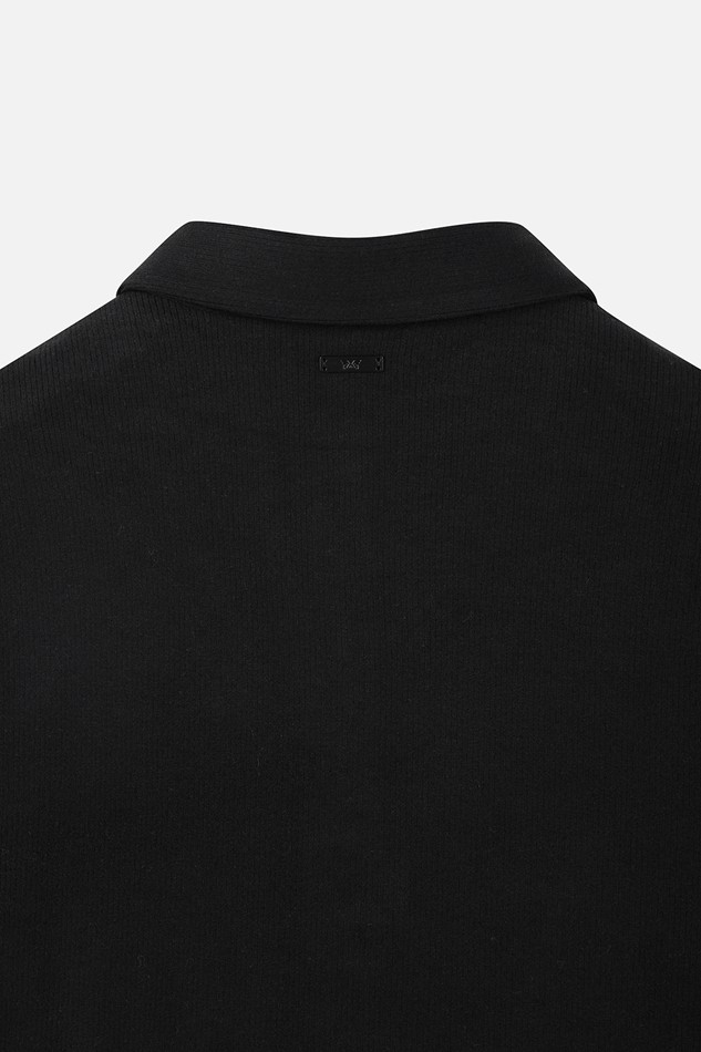 WOMEN TEXTURED LONG SLEEVE PKFPW211621 BLACK 상품 이미지 6