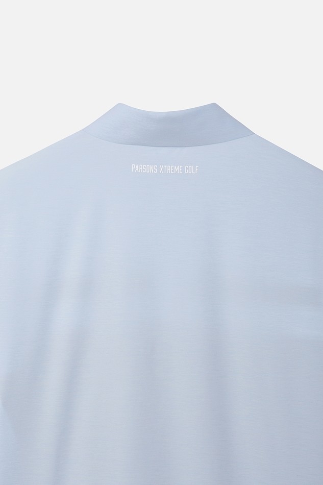 MEN COLOR BLOCKED COLLAR SHORT SLEEVE