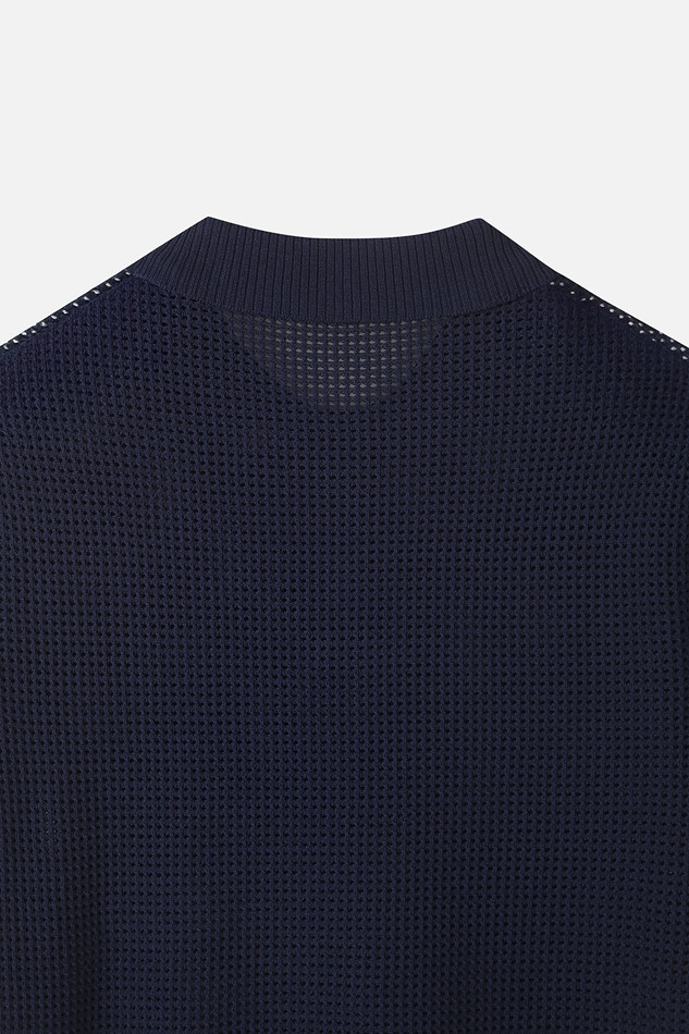WOMEN BASIC COLLARED SWEATER