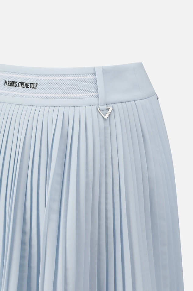 WOMEN WRAP PLEATED SKIRT