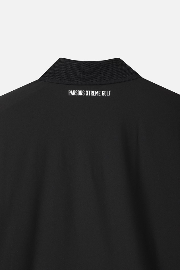 MEN LETTERING LOGO POINT COLLAR SHORT SLEEVE