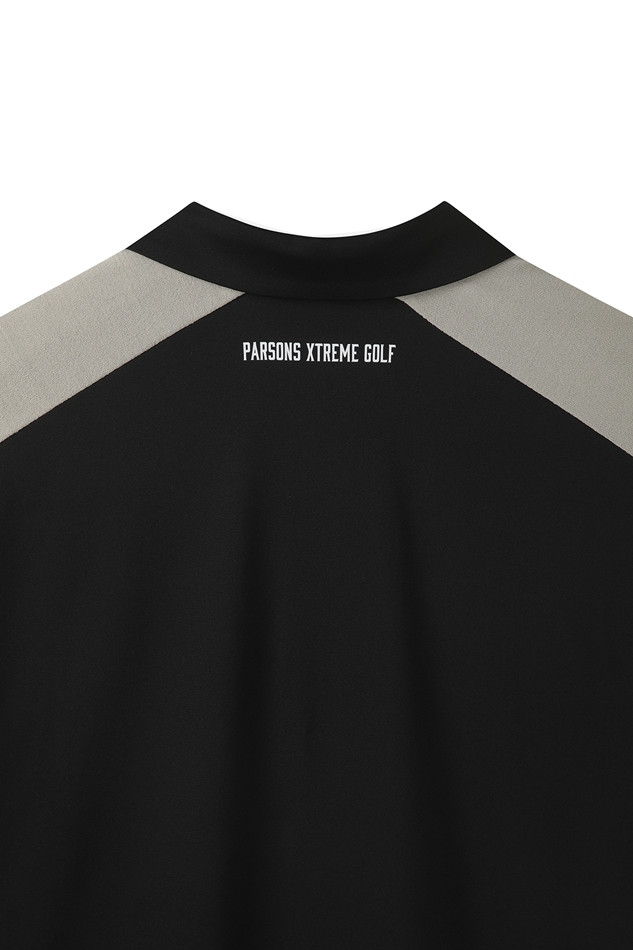 MEN KNIT-SLEEVE COLLAR SHORT SLEEVE