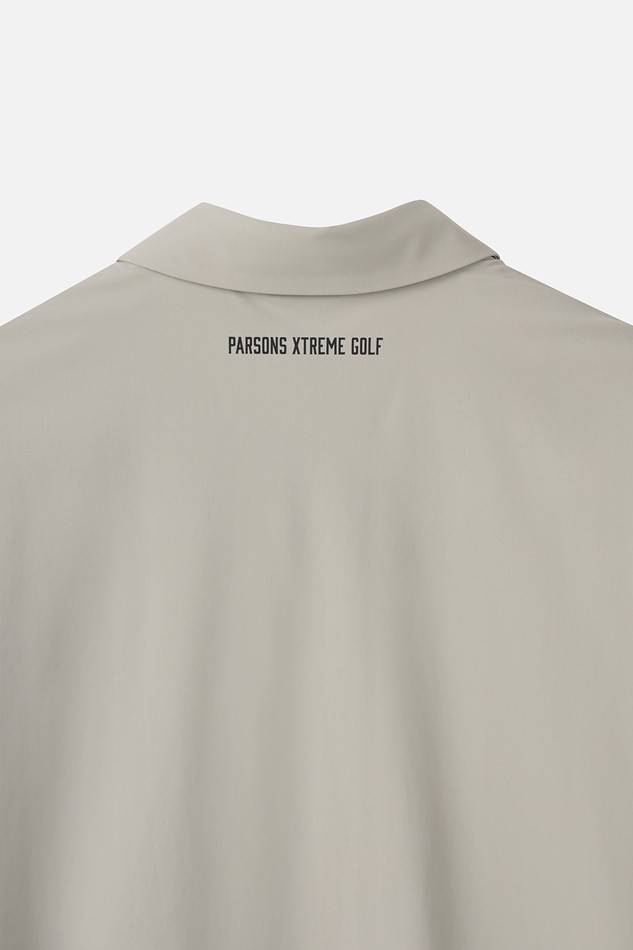 MEN COLOR CONTRAST POINT COLLAR SHORT SLEEVE