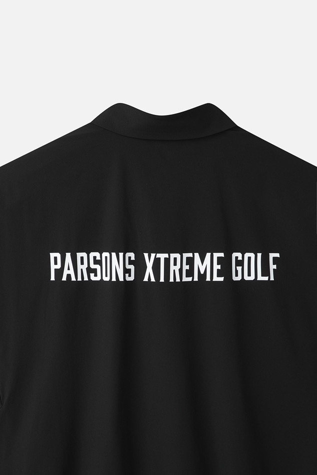 MEN WOVEN LOOSE FIT COLLAR SHORT SLEEVE