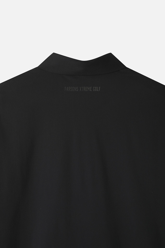 MEN COLOR BLOCKED COLLAR SHORT SLEEVE