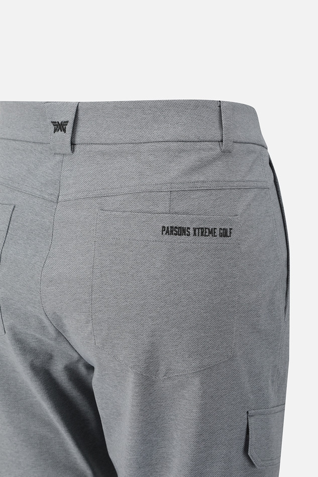 MEN POCKET POINT SEMI-TAPERED FIT PANTS