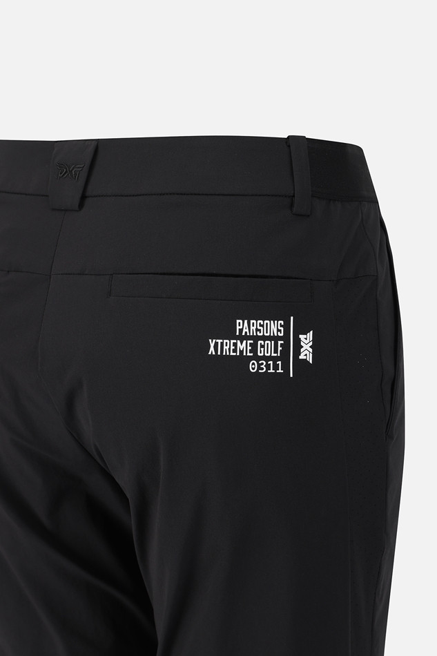 MEN PERFORATED SLIM FIT PANTS