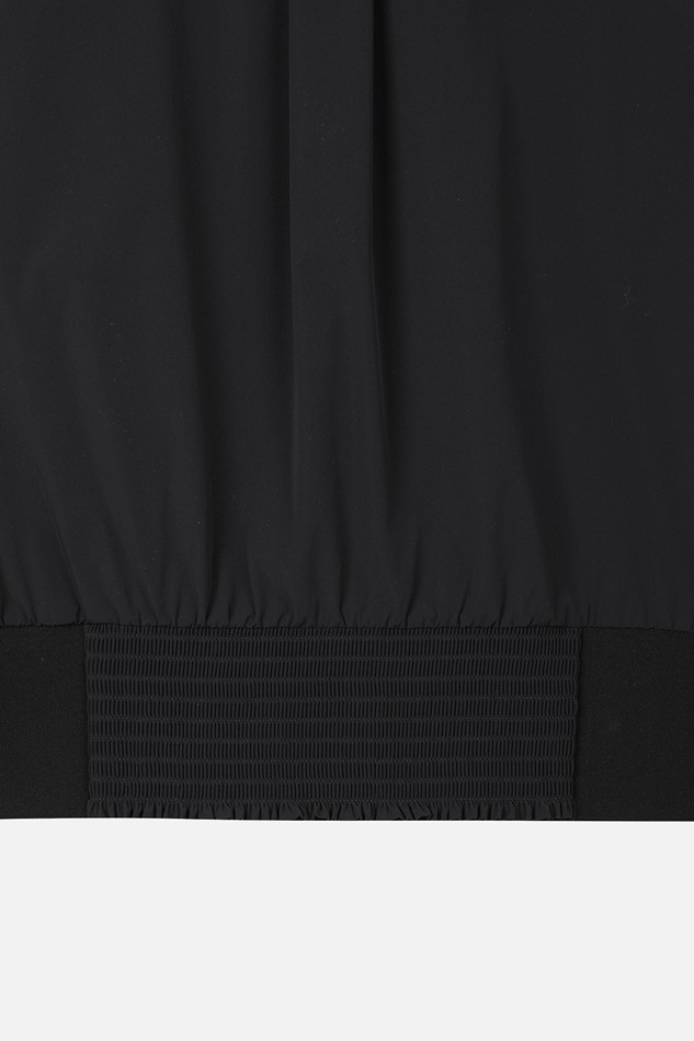 WOMEN COOL WOVEN MIX COLLARED SHORT SLEEVE