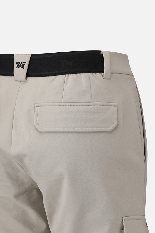 MEN SEMI-TAPERED FIT PANTS