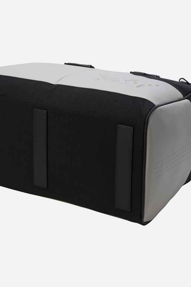 PERFORATED HYBRID BOSTON BAG