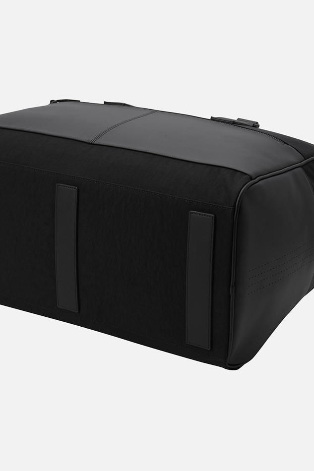 PERFORATED HYBRID BOSTON BAG