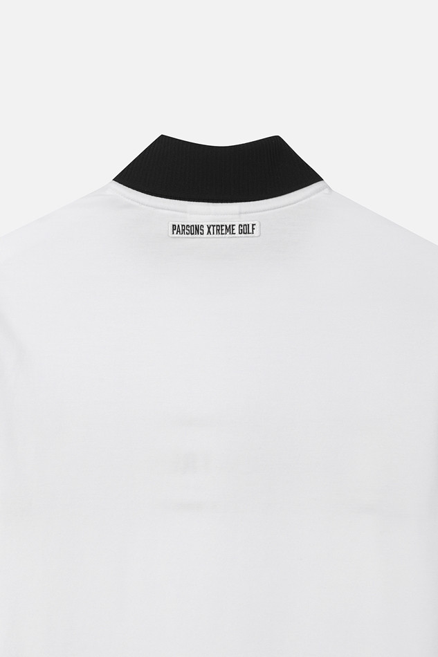 WOMEN LOGO POINT COLLARED LONG SLEEVE