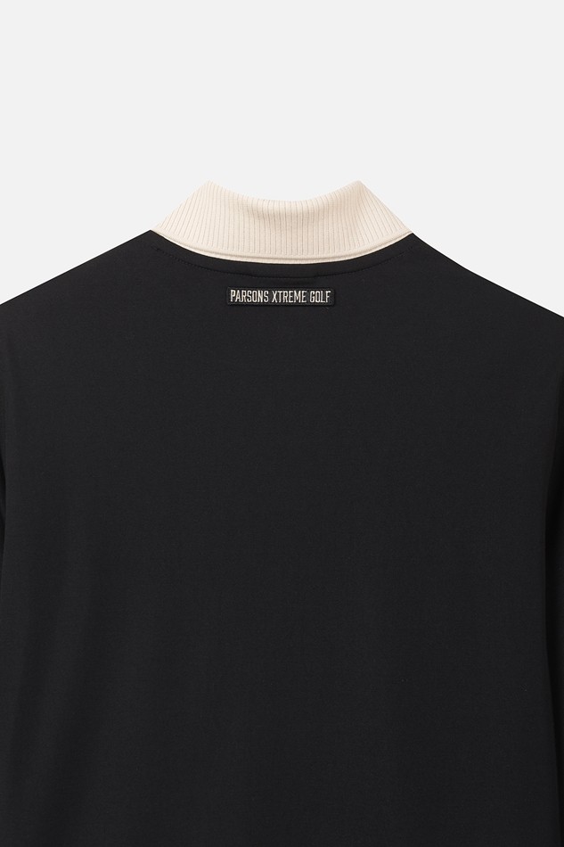 WOMEN LOGO POINT COLLARED LONG SLEEVE