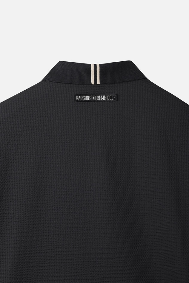 WOMEN NEW TEXTURED COLLAR SHORT SLEEVE