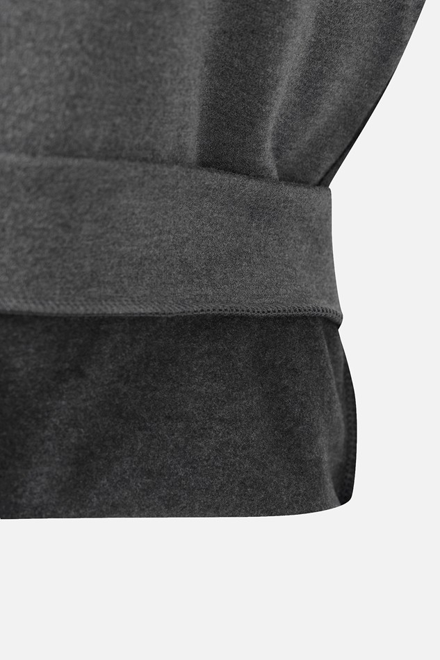 MEN RECON KNIT HYBRID COLLAR LONG SLEEVE PKWCM211412 M/GREY 상품 이미지 6