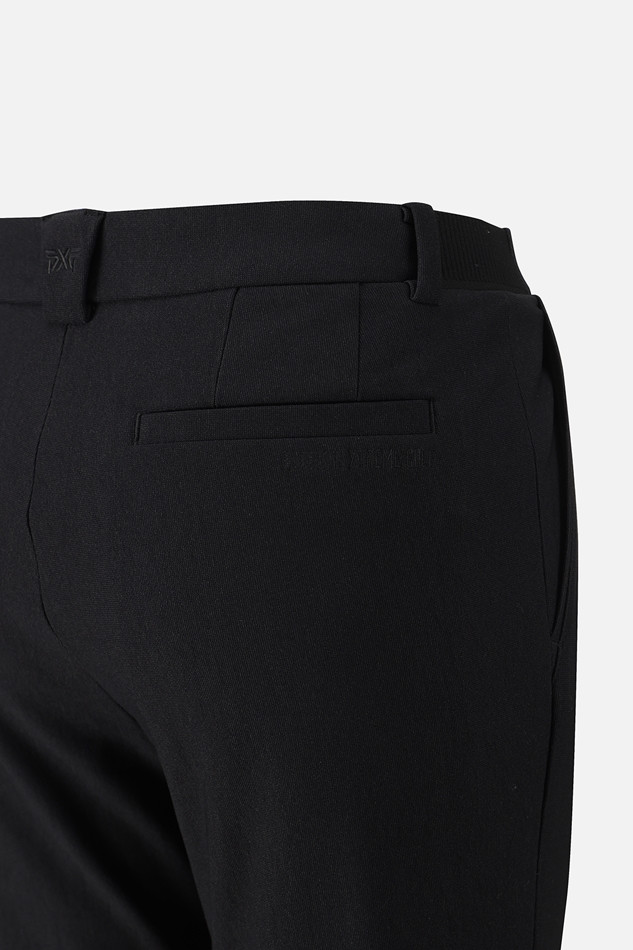 MEN BRUSHED TWO-TONE STANDARD FIT PANTS PKWPM511421 BLACK 상품 이미지 6