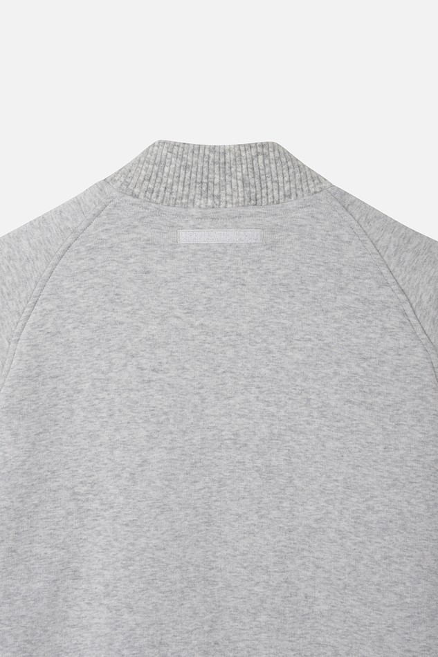 WOMEN KNIT MIX HIGH NECK LONG SLEEVE PKWPW111212 M/GREY 상품 이미지 6