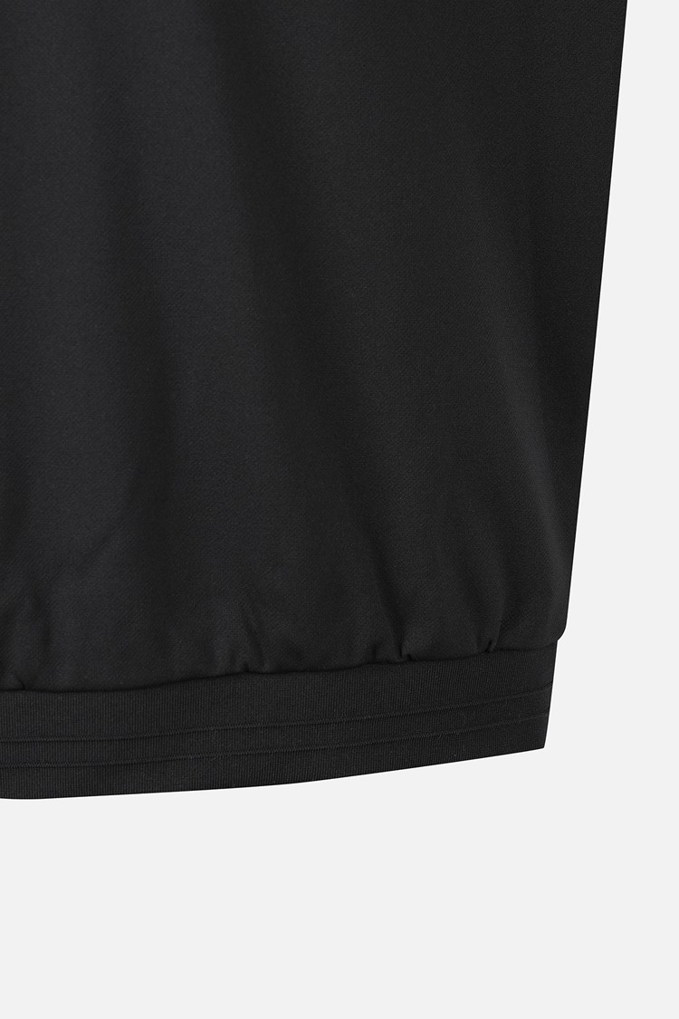 MEN GENO WOVEN HYBRID ROUND LONG SLEEVE