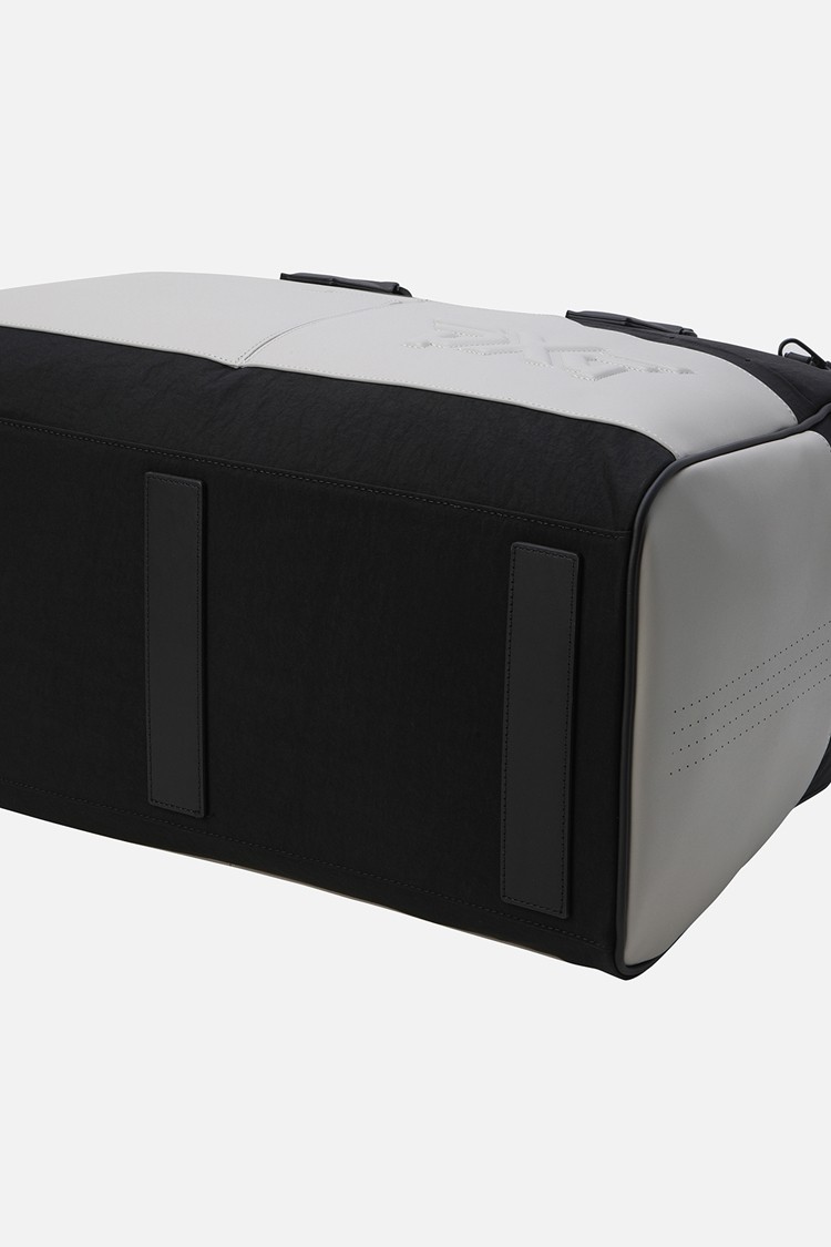 PERFORATED HYBRID BOSTON BAG