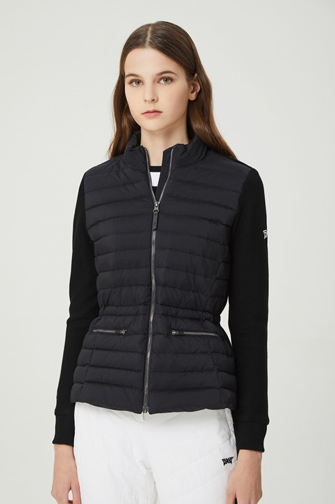 WOMEN WINTER HYBRID KNIT DOWN JUMPER