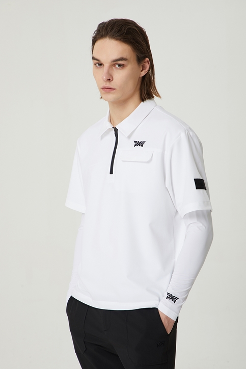 SUMMER SHORT-SLEEVED COLLAR ANORAK JACKET