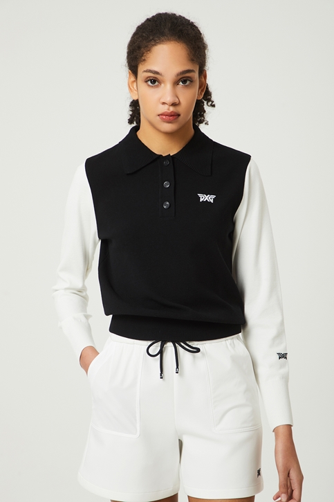 COLLAR-NECK SWEATER