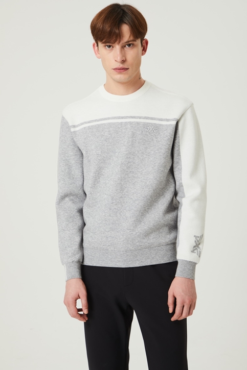 WT COLOR BLOCKED WINDPROOF SWEATER
