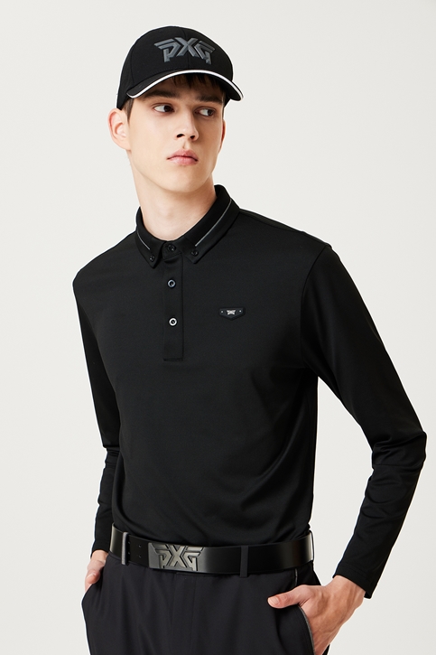 ESSENTAIL COLLAR LONG SLEEVE T-SHIRTS