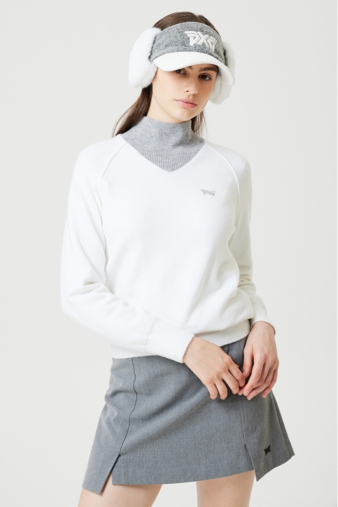 WOMEN WINTER WINDPROOF TURTLE NECK SWEATER