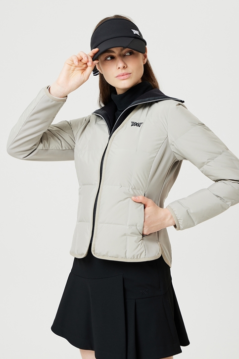 WOMEN WINTER TUBE DOWN JACKET