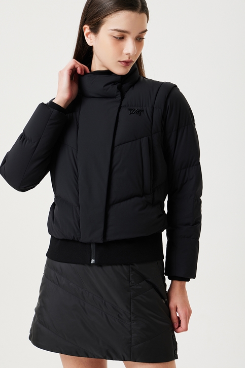 WOMEN WINTER DETACHABLE DOWN JACKET