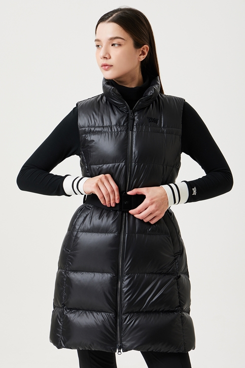 WOMEN WINTER LONG DOWN VEST